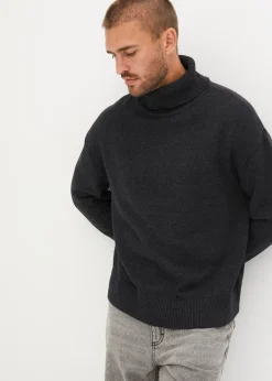 Pull col roulé ample