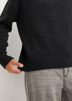 Pull col roulé ample