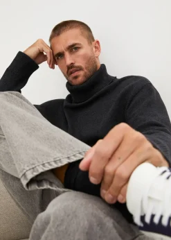 Pull col roulé ample