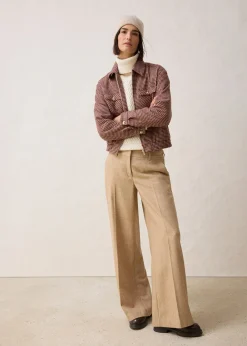 Pull col roulé avec laine mérinos