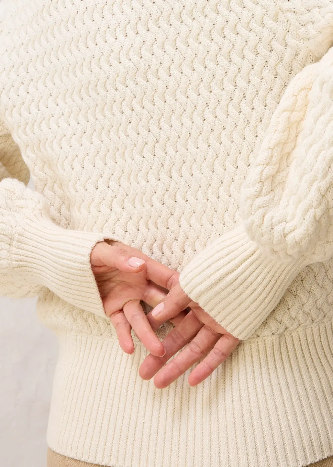 Pull col roulé avec laine mérinos