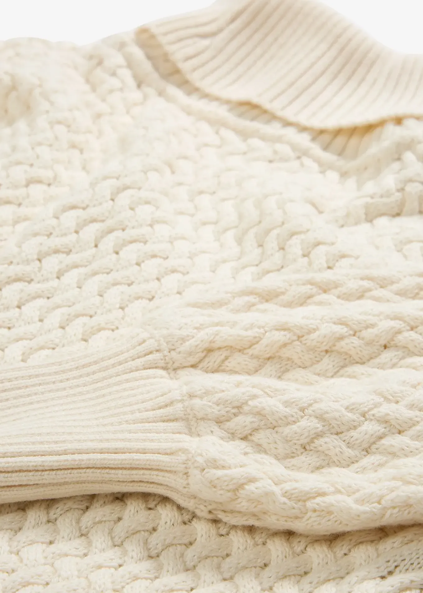 Pull col roulé avec laine mérinos