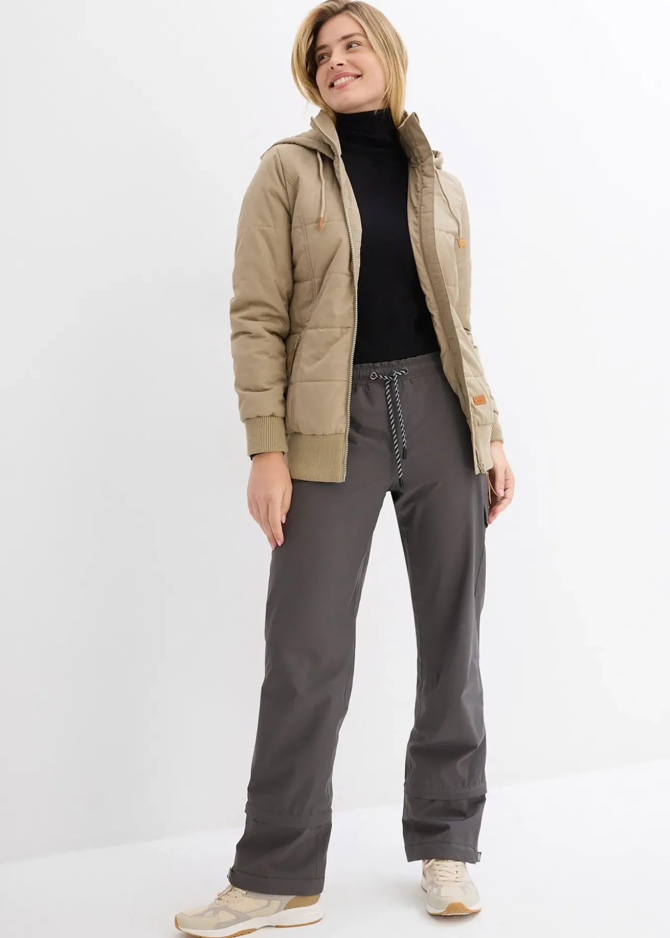 Pull col roulé basique