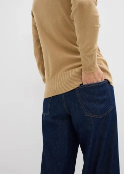 Pull col roulé basique