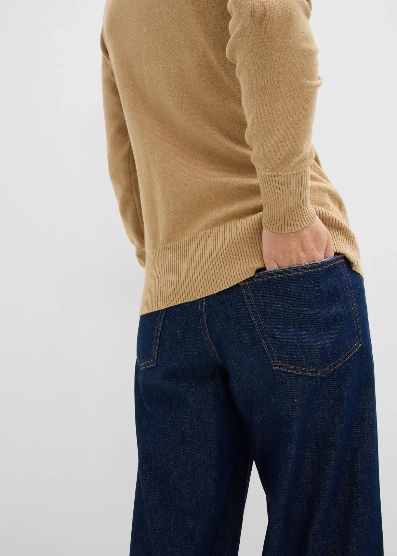 Pull col roulé basique