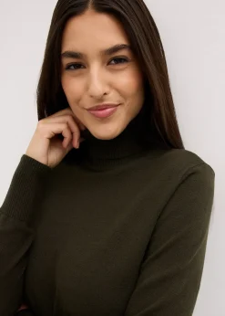 Pull col roulé basique