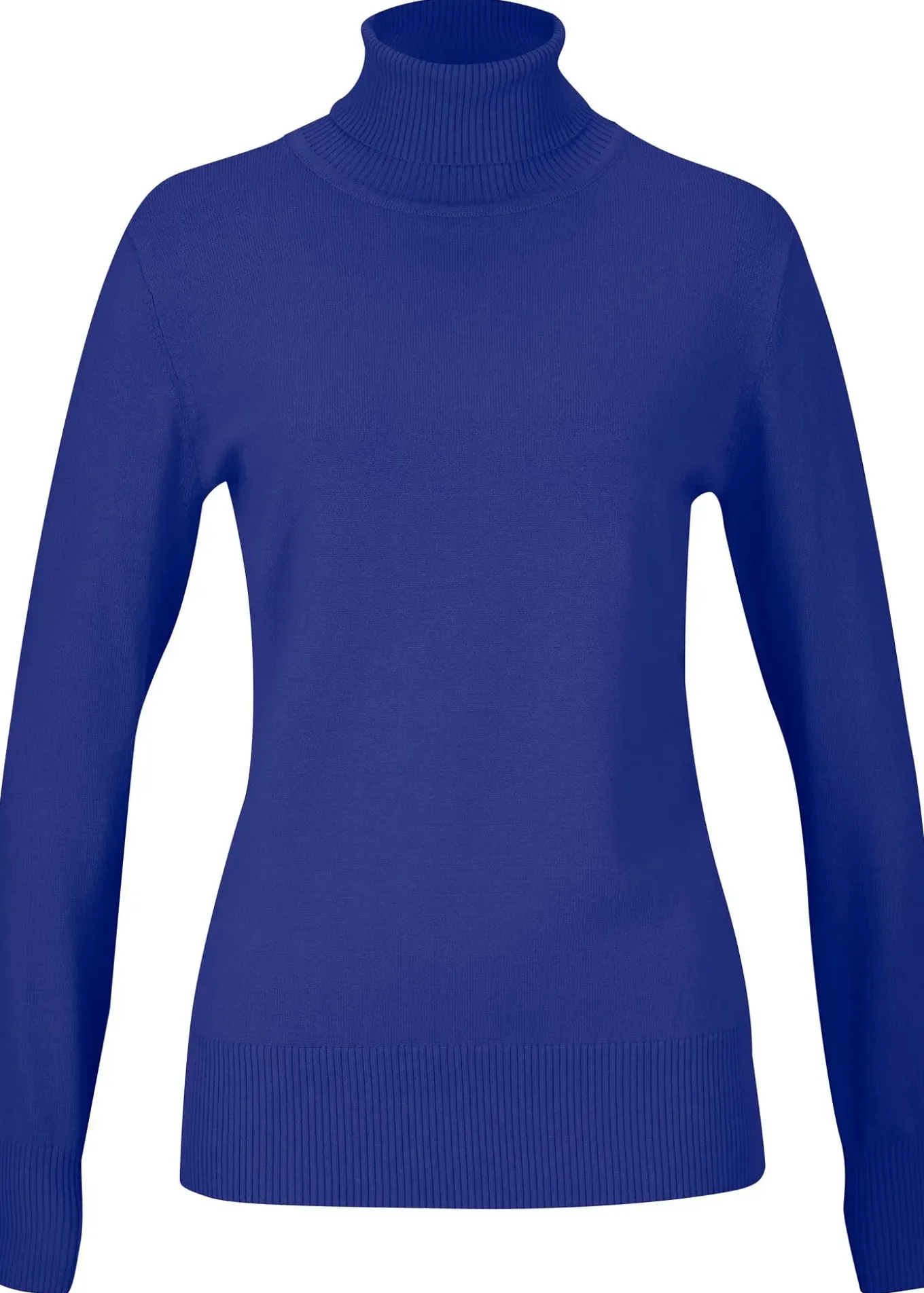 Pull col roulé basique