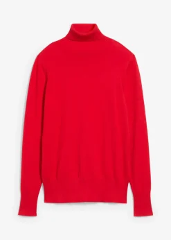 Pull col roulé basique