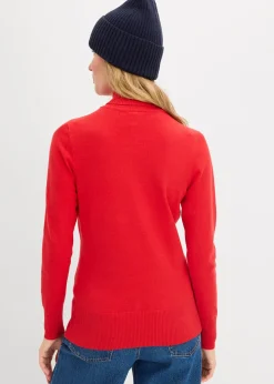 Pull col roulé basique