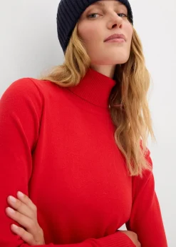 Pull col roulé basique