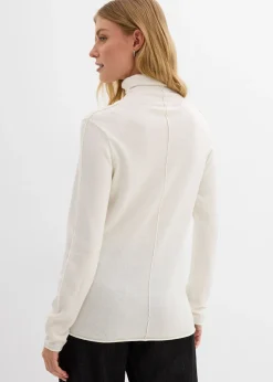 Pull col roulé doux