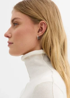 Pull col roulé doux