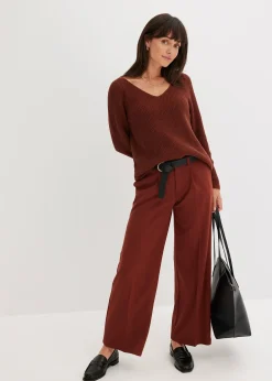 Pull côtelé 100% coton