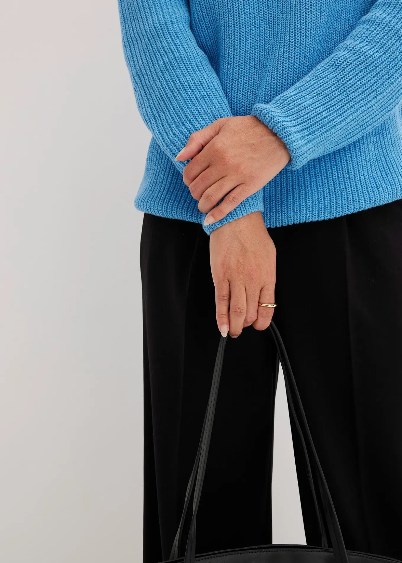 Pull côtelé 100% coton