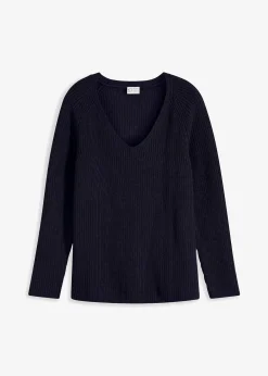 Pull côtelé 100% coton