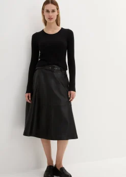 Pull côtelé en laine mérinos