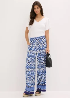 Pull côtelé en viscose mélangée