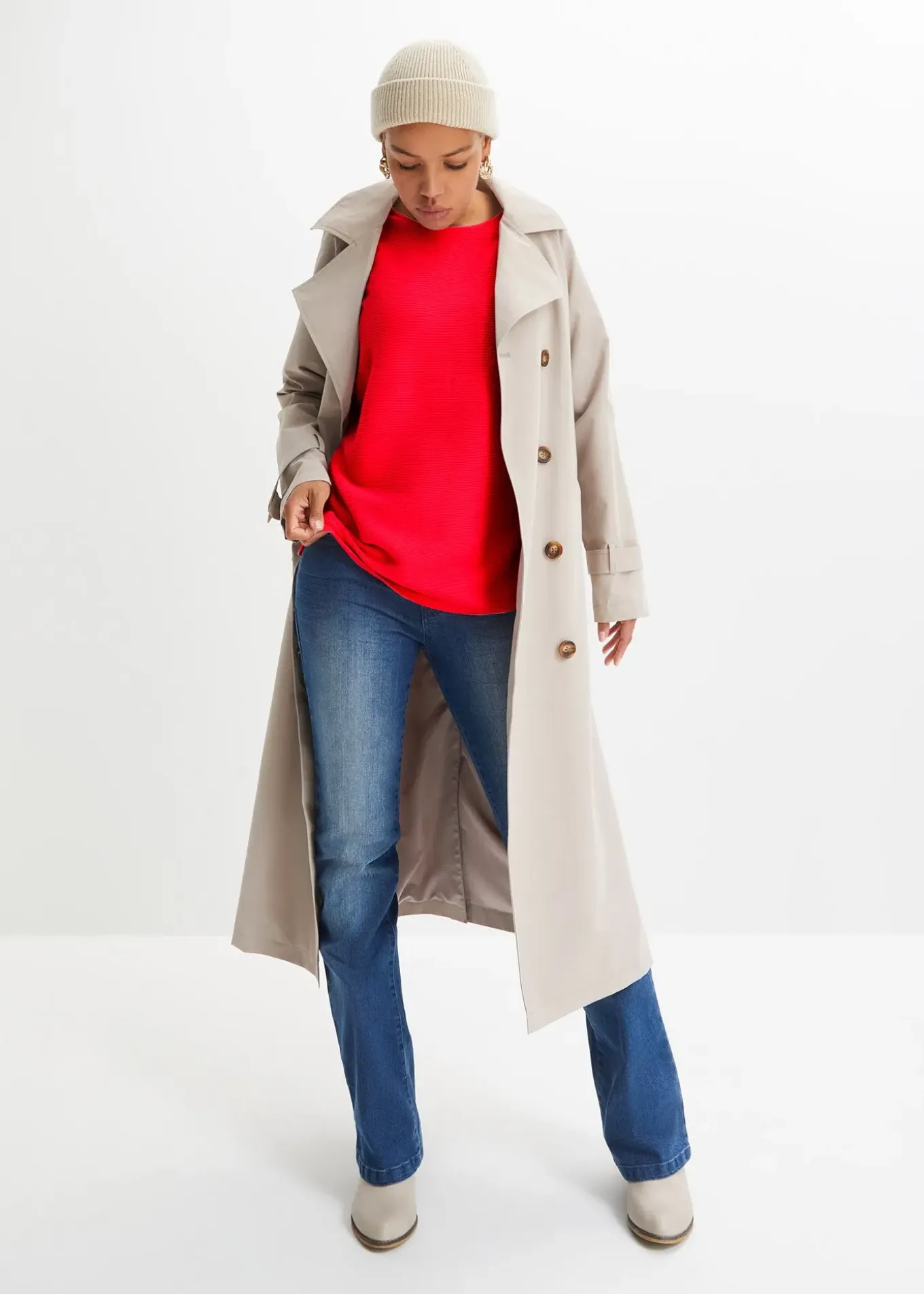 Pull côtelé oversize