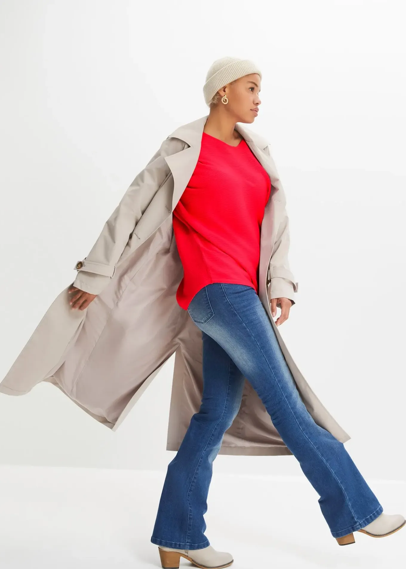 Pull côtelé oversize