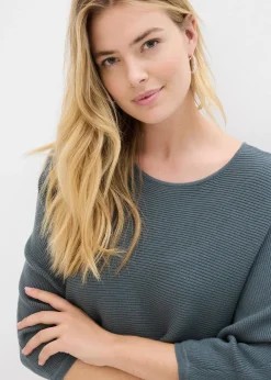 Pull côtelé oversize