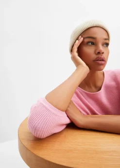 Pull côtelé oversize