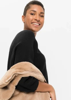 Pull côtelé oversize