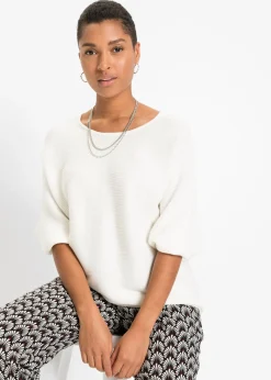 Pull côtelé oversize