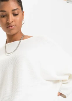 Pull côtelé oversize