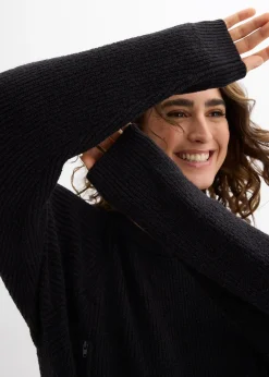 Pull de grossesse avec ouvertures discrètes pour l’allaitement