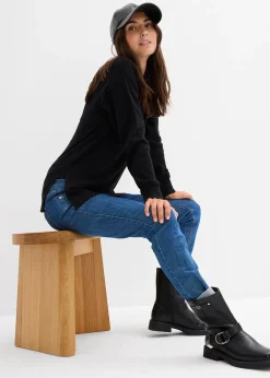 Pull de grossesse doux avec fentes pour l’allaitement