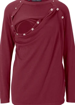 Pull de grossesse et d’allaitement en fine maille