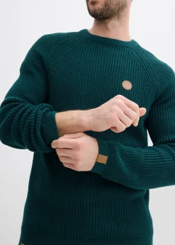 Pull doux à col rond