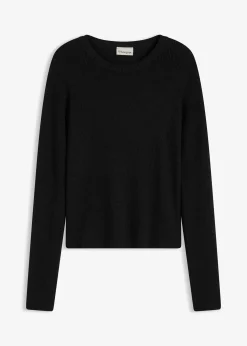 Pull doux en fine maille de viscose mélangée