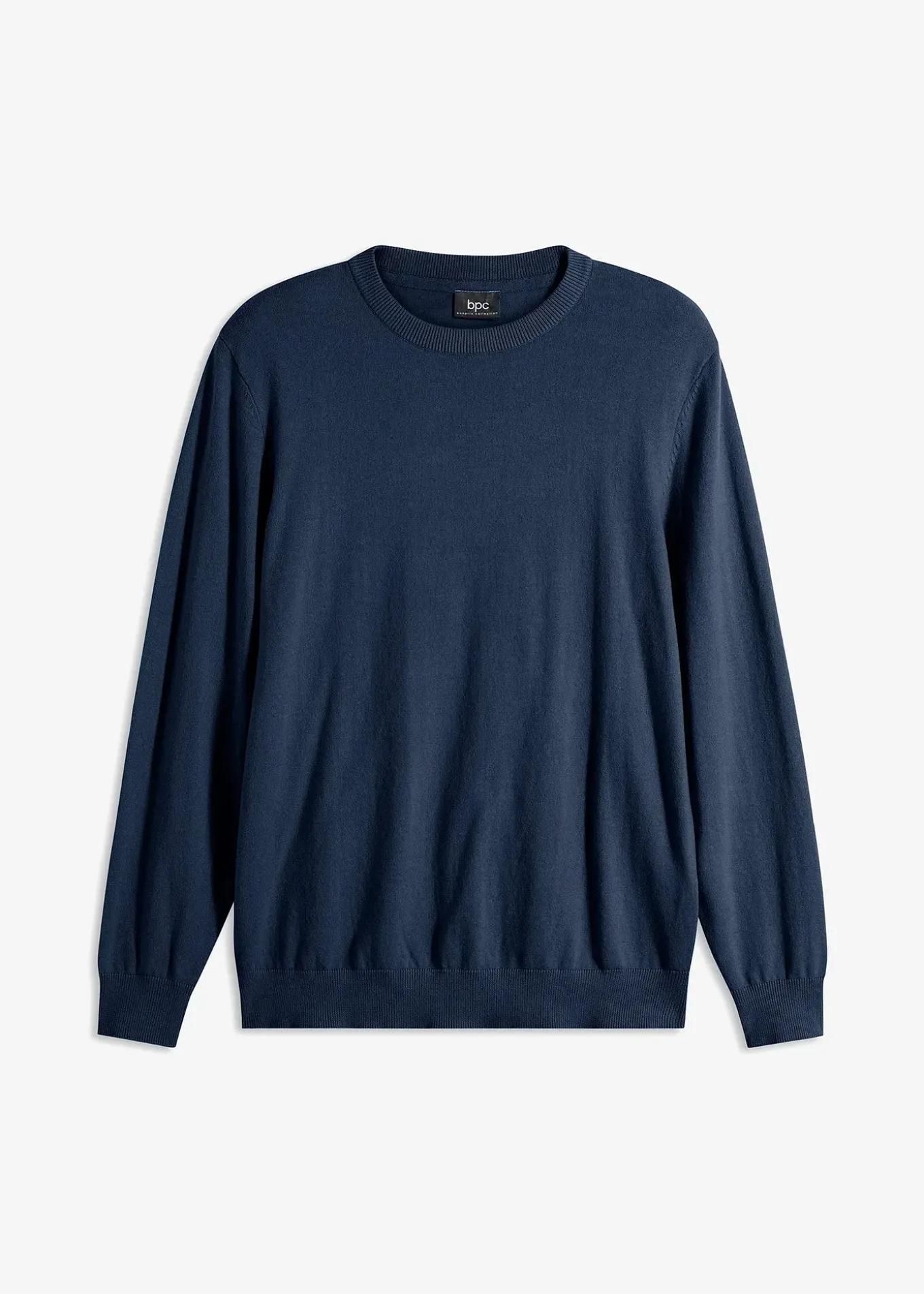 Pull doux en fine maille de coton majoritaire