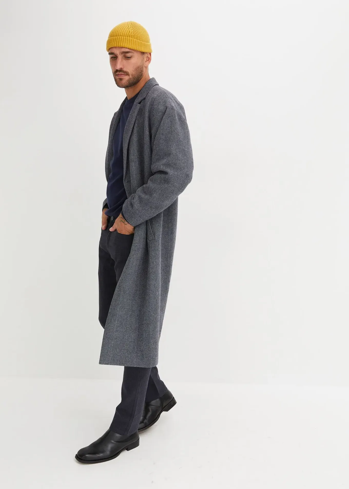 Pull doux en fine maille de coton majoritaire