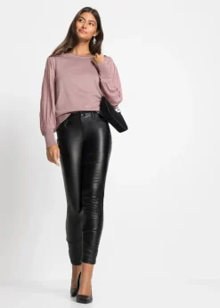 Pull doux en fine maille, viscose majoritaire