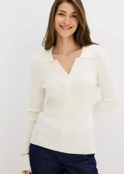 Pull doux en fine maille, viscose majoritaire