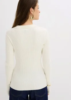Pull doux en fine maille, viscose majoritaire