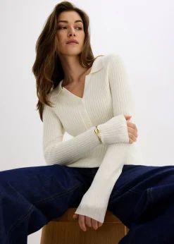 Pull doux en fine maille, viscose majoritaire