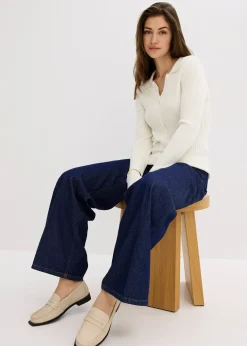 Pull doux en fine maille, viscose majoritaire