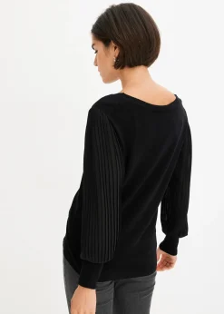 Pull doux en fine maille, viscose majoritaire