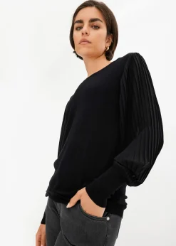 Pull doux en fine maille, viscose majoritaire
