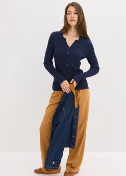 Pull doux en fine maille, viscose majoritaire