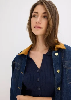 Pull doux en fine maille, viscose majoritaire