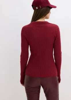 Pull doux en fine maille, viscose majoritaire