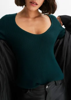 Pull doux en fine maille de viscose majoritaire