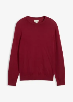 Pull doux en fine maille de coton majoritaire