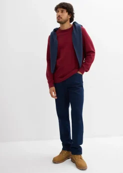 Pull doux en fine maille de coton majoritaire