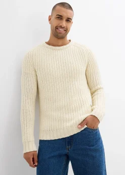 Pull doux en grosse maille