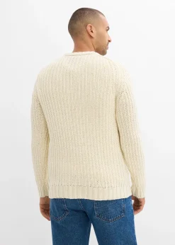 Pull doux en grosse maille